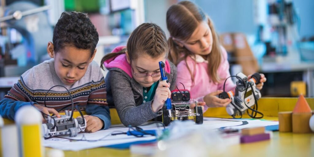 curso de robótica para crianças